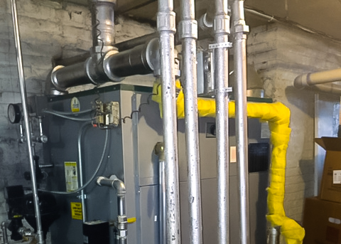 Steam Pipe Insulation